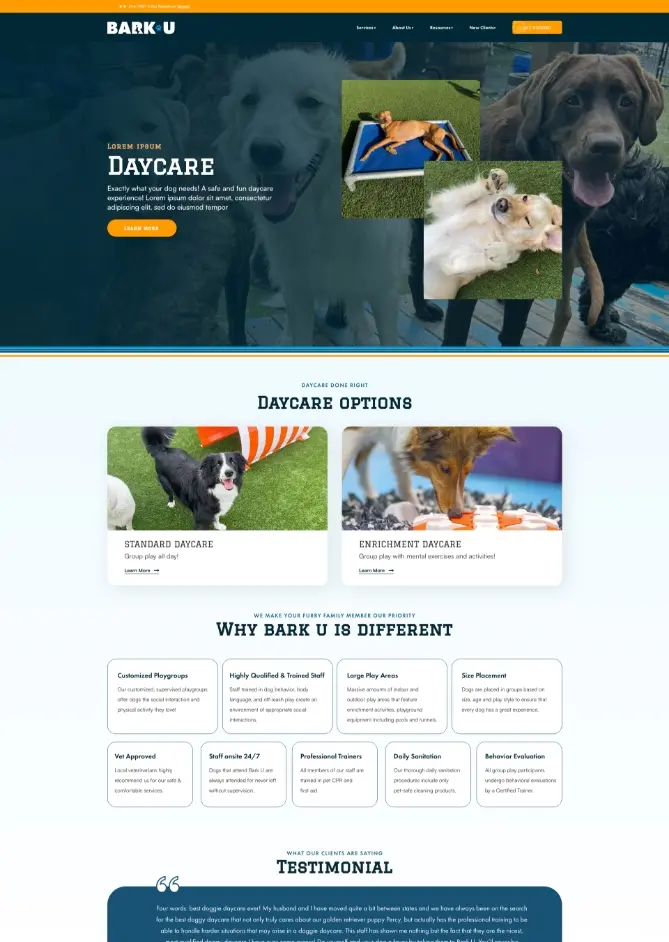 Bark U Daycare