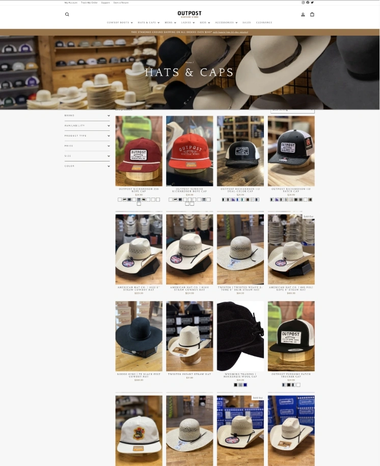 Hats & Caps Outpost