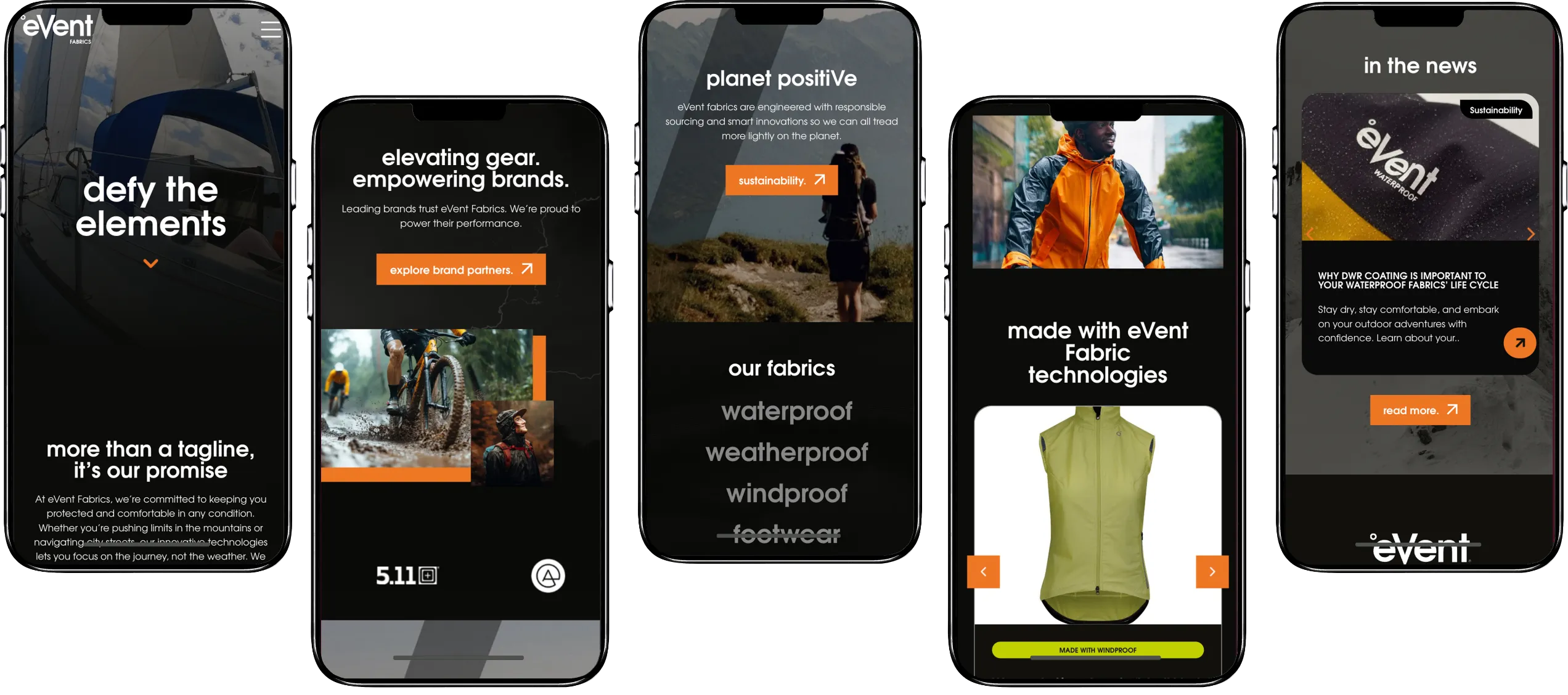 eVent Fabrics Phone