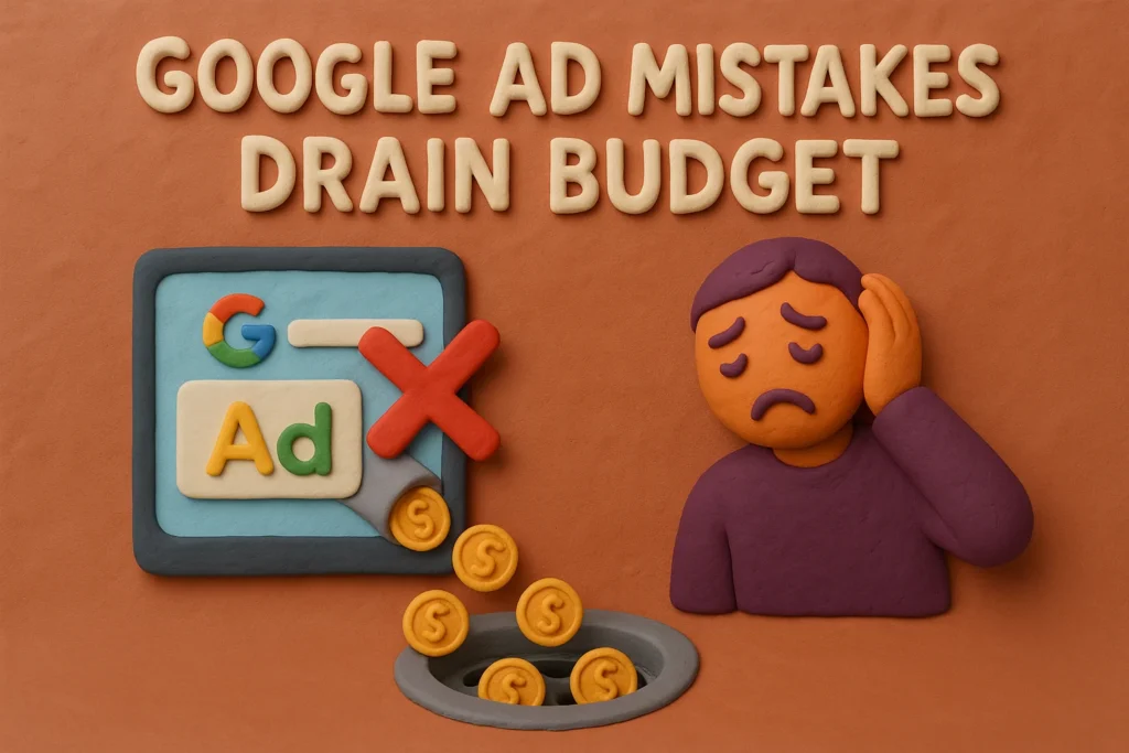 10 Google Ads Mistakes That Are Draining Your Budget