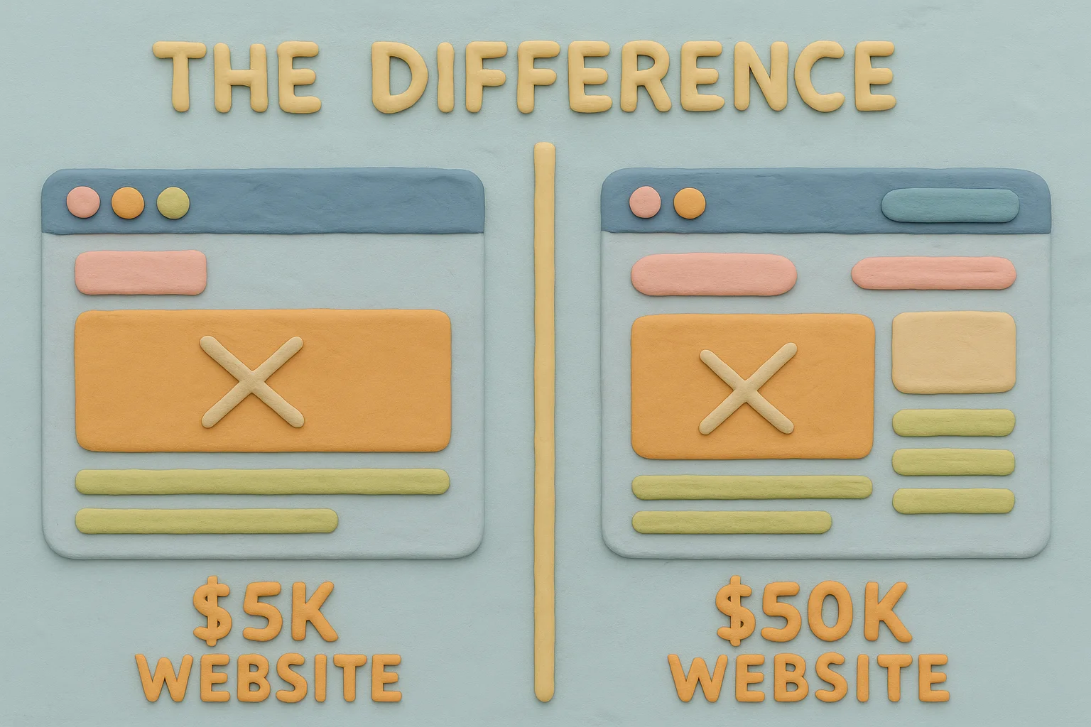 The Difference Between a $5K Website and a $50K Website